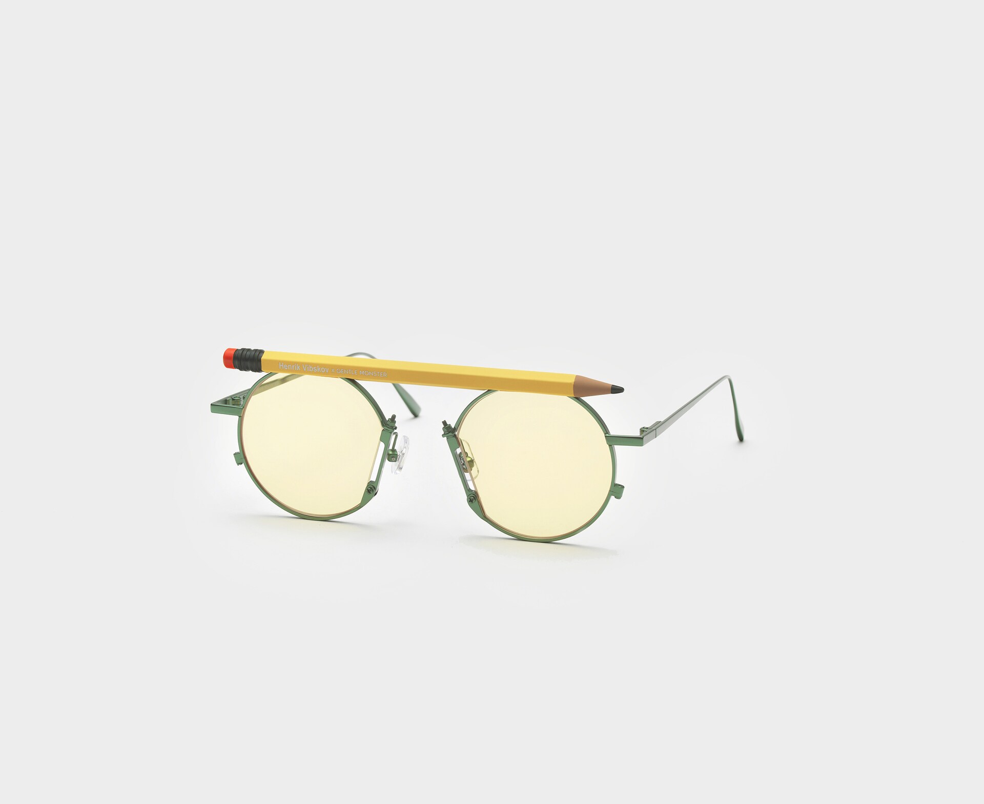 GENTLE MONSTER Henrik Vibskov Pencil Glasses Yellow Pen Shop