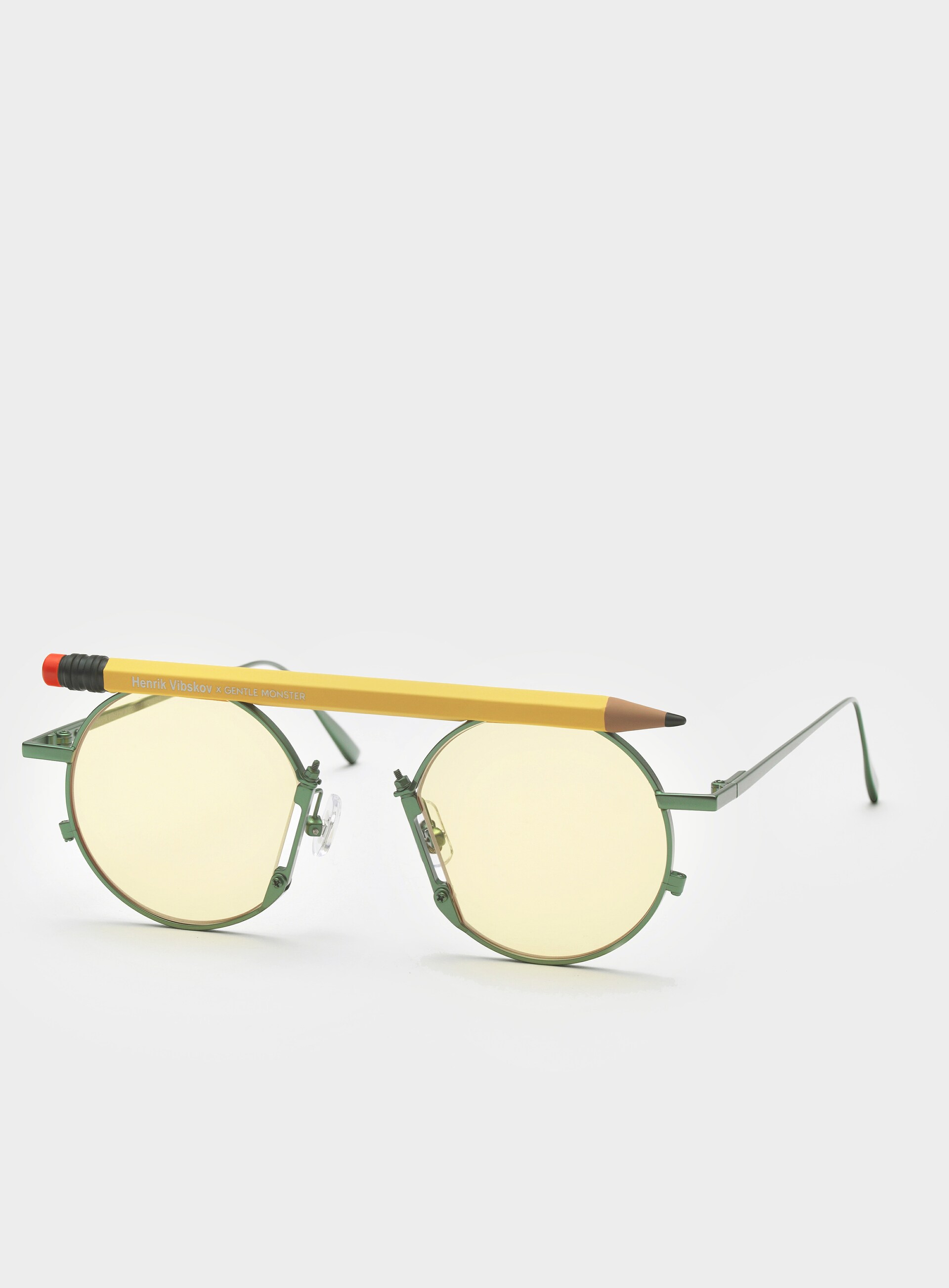 GENTLE MONSTER Henrik Vibskov Pencil Glasses Yellow Pen Shop